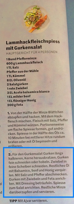GURKENSALAT MIT FETA